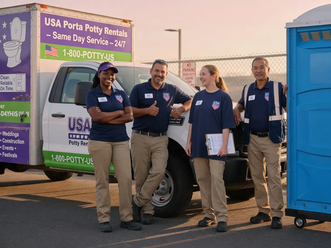 Porta Potty Rental company in Miranda, CA